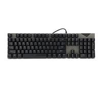 VVHUDA Gaming Keyboard, L300 104 keys Wired Mechanical Keyboard with LED Backlight Effects, for PC Gamers Laptop Work small gift