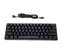 VVHUDA Gaming Mechanical Keyboard, 61 Keys Wired Dual-Mode RGB Backlit USB Compact Portable Ergonomic Keypad, for Windows Laptop PC Computer Gamer small gift