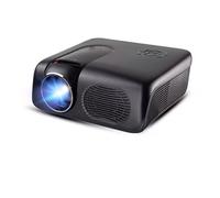 VVHUDA Home Office Projector 1080p Wall Projection Smart Projector 3D Home Theater Projector (D As shown) small gift