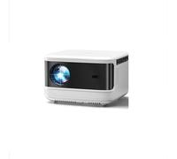 VVHUDA Home Smart Projector Home Projector 1080p Home Cinema Bedroom Screen Projector (D As shown) small gift
