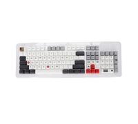 VVHUDA Keyboard Keycaps, 108 Keys Custom Retro Game Style, PBT Material Replaceable Key caps, Ergonomic Design, for Most 61/64/ 87/104 Bit Mechanical Keyboards small gift