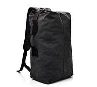 VVHUDA Large Capacity Backpack Male Luggage Boys Canvas Backpack Bucket Shoulder Bags Leisure Men Backpacks for Travel for School (Color : C, Size : 30x55x20cm) small gift