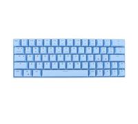 VVHUDA Mechanical Keyboard, 64 Keys Mechanical Keyboard with RGB Keyboard Backlight, Support Wired Wireless 2.4G Bluetooth 3 Modes Connection, Free Switch(Blue Switch) small gift