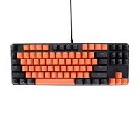 VVHUDA Mechanical Keyboard, 87 Keys Gaming Keyboard Dual-color Keycap Design General Purpose Mechanical Keyboard with Long Service Life for Computer Laptop small gift