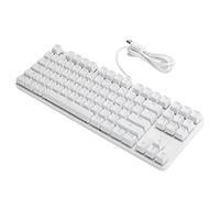 VVHUDA Mechanical Keyboard, 87 Keys USB2.0 Colorful Backlight Wired Gaming Mechanical Keyboard with Mechanical Axes Touch for Gaming Office and PC Computer small gift