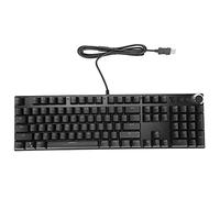 VVHUDA Mechanical Keyboard, Wired Gaming Mechanical Keyboard Support Backlight 104Keys Button Ergonomic Design Keyboard for Desktop PC Computer Game Office small gift