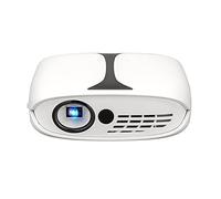 VVHUDA Mini Projector 180 Lumens Mobile Portable Pocket Home 1080P Smart Android 7.1 Projector (Size : RD-606 Wireless Sync) (One Color RD) small gift