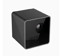 VVHUDA Mini Projector with, Smart DLP Projectors for Outdoor Indoor Movies, Mobile Projector Bracket small gift