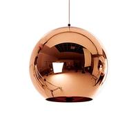VVHUDA Modern Vintage Glass Chandelier Pendant Lighting Creative Bronze Lampshade 1-Light Ceiling Hanging Lights Fixtures for Living Room Dining Room Kitchen Island Foyer Farmhouse(1,20cm) Small Gift
