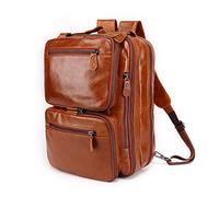 VVHUDA Multifunctional Backpack Men's Handbag Retro Diagonal Bag Business Briefcase Backpack (Color : A, Size : 40 * 29 * 11cm) small gift