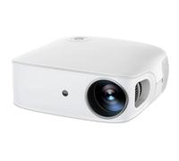VVHUDA Projector 1080P Support 4K Projectors 500 ANSI 6D Auto Keystone Home&Outdoor Video Projector (D As shown) small gift