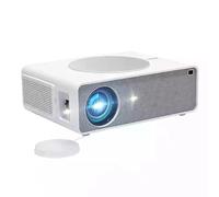 VVHUDA Projector 4K 1080P Android 7200 Lumens 4.0 for Home Theater Projectors USB Beamer (D As shown) small gift