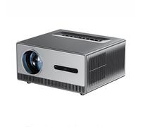 VVHUDA Projector Home Living Room Meeting Screen Projector Office High Brightness Intelligent Projector (D As shown) small gift