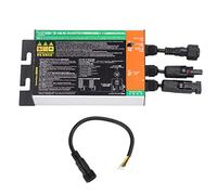 VVHUDA Pure Sine Inverter, 600W 230V Solar Grid Tie Inverter 18V to 50V DC Input to AC 180V to 280V Output Aluminum Alloy IP55 Waterproof Solar Micro Inverter Grid Connected small gift