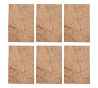 Vvikizy 10 Pcs Alto Sax Neck Cork Replacement Kit, Universal Sax Neck Joint Cork Sheet, Self Adhesive Cork Sheet Replacement, for Alto/Soprano/Tenor Saxophone