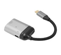 Vvikizy 1080P Type C to VGA Adapter with PD Interface for Presentations and Lectures, Aluminum Material, Supports 100W Charging