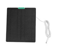 Vvikizy 10W ETFE Solar Panel Universal Charger for Ring Security Camera Durable Solar Energy Solution 1 Pack (White)