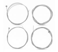 Vvikizy 1mm 1.4mm 2mm 2.5mm Bass Strings, Steel Alloy Smooth Antirust, Compatible with 4 String Electric Bass, Lightweight Portable for Bass Beginner