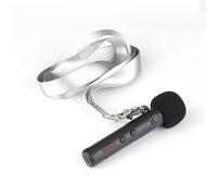 Vvikizy 2.4G Wireless Microphone with Noise Reduction Mini Handheld Design for Teaching Karaoke Outdoor Events Black 1 Unit (1-to-)
