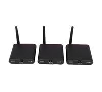 Vvikizy 2.4G Wireless Sound Transmitter Receiver, HiFi Stereo Sound 48KHz 16bit Sampling Rate, Zero Delay 100m Transmission Distance, with Enhanced Gain Aerial, for Speaker Wall