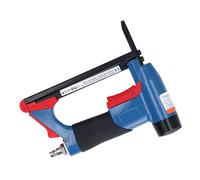 Vvikizy 21 Pneumatic Staple Gun 1/4-5/8in Air Powered Stapler for Woodworking, Non Slip Handle 140 Staple Loading Capacity Floor Decoration PVC