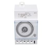 Vvikizy 24 Hour Mechanical Timer with Adjustable Settings Compact Design for Residential and Commercial Use Flame Retardant Shell