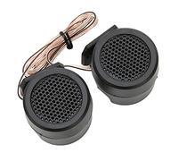Vvikizy 2pcs Dome Tweeter 500W High Power Car Loudspeaker for Enhanced Sound Quality ABS Black