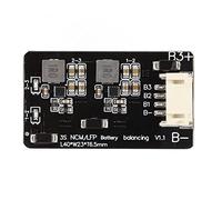 Vvikizy 3S Lithium Battery Active Equalizer, 3.0V-4.5V PCB | Active Balancer for NCM LFP Battery, Universal Balance Board with Cable, 1.2A Max Current