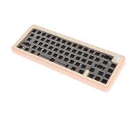 Vvikizy 67 Keys DIY Mechanical Keyboard Kit, CNC Aluminum Barebones (Pink)