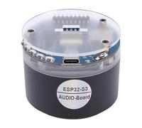 Vvikizy AI Smart Speaker Development Board, S3 Dual Core Xtensa 32 Bit LX7 Processor 240MHz, with Dual Microphone Array Noise Reduction RGB Lights, for Voice Recognition Wir