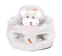 Vvikizy Baby Support Sofa Chair, Infant Floor Sitting Baby Sofa with Soft Plush Animal Shaped Design for Comfortable Learning Play Posture (Hamster)