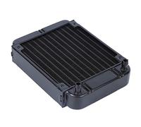 Vvikizy Black PL1120A Water-Cooled Radiator, Reliable Cooling Solution for Computers, Long-lasting Aluminum Heat Sink for Gaming and Tech Enthusiasts
