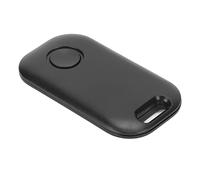 Vvikizy Bluetooth Item Finder with Two-Way Alarm for Keys and Pet (Black) | Works with IOS & , BLE 5.0, Replaceable CR2032 Battery, Anti-loss for Bags, Wallet, Child