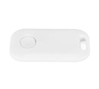 Vvikizy Bluetooth Item Finder with Two-Way Alarm for Keys and Pet (White) | Works with IOS & , BLE 5.0, Replaceable CR2032 Battery, Anti-loss for Bags, Wallet, Child
