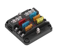 Vvikizy Box Holder 6 Way with LED Indicator for Car Boat, Reliable PBT Material, Compact Size, Safe Circuit Protection