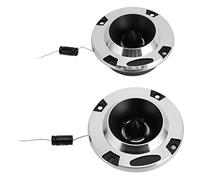 Vvikizy Car Tweeter Pair High-Performance Silver 150W Dome Tweeter for All Car Audio Systems 2 Pcs