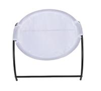 Vvikizy Cat Bed Hammock, Breathable Mesh Removable Washable Soft Secure Resting Area with Distinctive Cradle Design, for Indoor Kitty Comfort All Seasons (White)