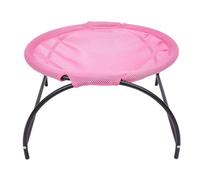 Vvikizy Cat Bed Hammock, Breathable Mesh Removable Washable Soft Secure Resting Area with Distinctive Cradle Design, for Indoor Kitty Comfort All Seasons (Pink)