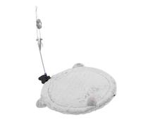 Vvikizy Cat Desk Hammock, Multifunctional Plush Cat Bed for Desktop Space Saving, with Comfortable Resting Area for Kitten, 4 Seasons Universal