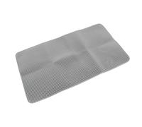 Vvikizy Cat Litter Mat, 45.67 X 25.98in EVA Water Non Slip Easy to Clean, with Litter Trapping Design, for Kitty Box and Cat Toilet (Grey)