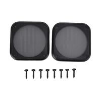 Vvikizy Ceiling Speaker Grill 109mm Speaker Grille Protector 2 Pack with ABS Plastic Bezel & Iron Mesh for Home Theater Boat Car Speakers