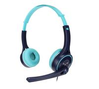 Vvikizy Children's Headphones, Stereo Foldable Wired Headset with Sharing Port, 40mm Drivers for Smartphones, Tablets, Computers, Chromebooks, 3.5mm Jack Devices