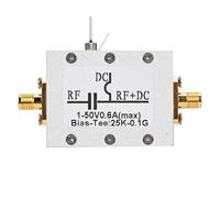 Vvikizy Coaxial Bias Tee, RF Broadband 25K-100MHz for Amplifier, Fiber Optic Communication, Optical Modulation Driver