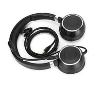 Vvikizy Communication Headset with Adjustable Microphone Boom | Soft leatherette cushions, 330° rotating mic, suitable for call centers