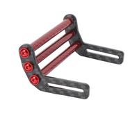 Vvikizy Composite Material RC Front Bumper 75mm Wide Unique Design for SCX10 LCG 1/10 RC Crawler Impact Resistant Stylish Gradient Texture for Hobbyists