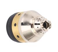 Vvikizy Cutting Nozzle Protective Cover, Guide Groove Heat Dissipation Hole Design Prevent Splashing Blowback, with Long Lasting Cutting Nozzle, for P80 Cutter Torch Tips Electrodes