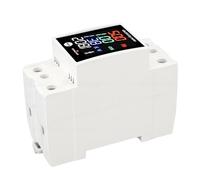 Vvikizy DIN Rail Energy Meter Digital Current and Voltage Meter for