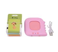 Vvikizy Dinosaur Card, Early Education Machine Learning Toys Educational Toys for Kids with 224 Audiobooks Chinese English Bilingual No Screen Design Volume Adjustment ABS Material