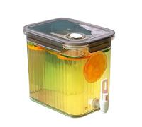 Vvikizy Drink Dispenser, 3.5L Large Capacity Beverage Dispenser Cold Kettle with Sturdy Plastic Temperature Design, for Home Kitchen Party Bar