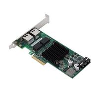 Vvikizy Dual Port Network Card PCI-E X4 with Gigabit Speed for Server and Workstation Applications Compact Design